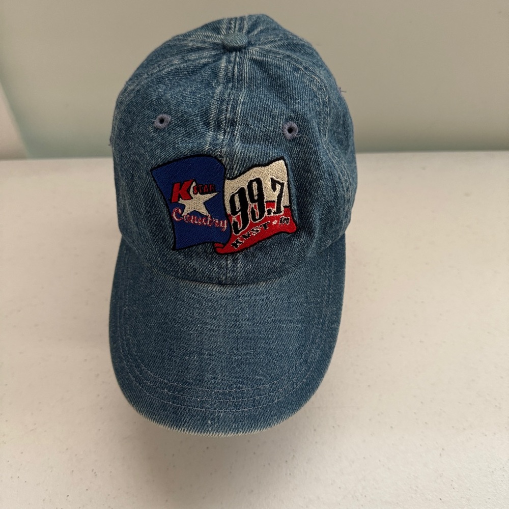 Vintage Baseball Cap Falcon Denim K Star Country Logo Men’s One Size Adjustable